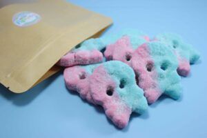 Bubs Sour Bubblegum Skulls 150g (Retail Limit of 2)